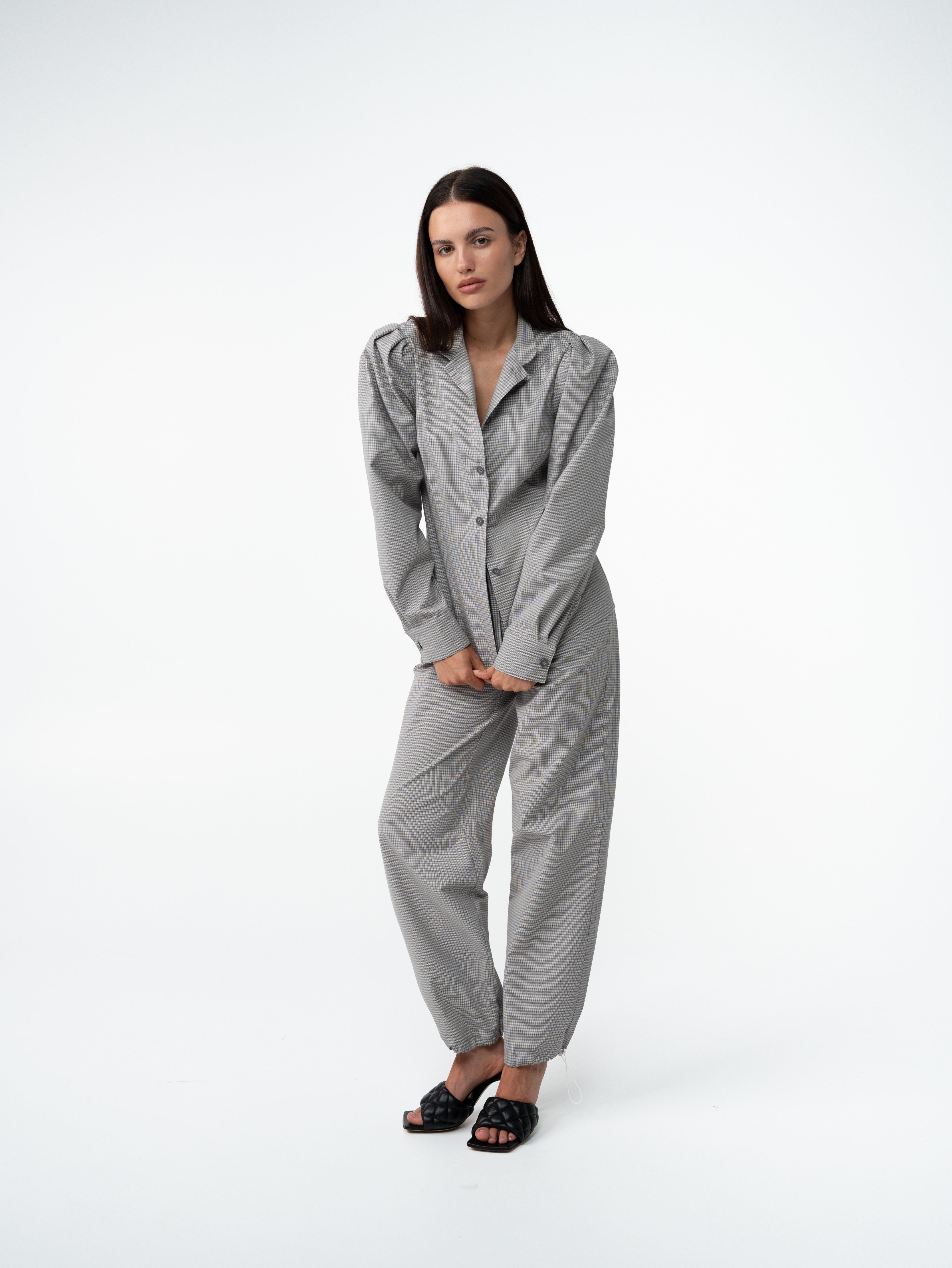 Gathered Fit Shirt