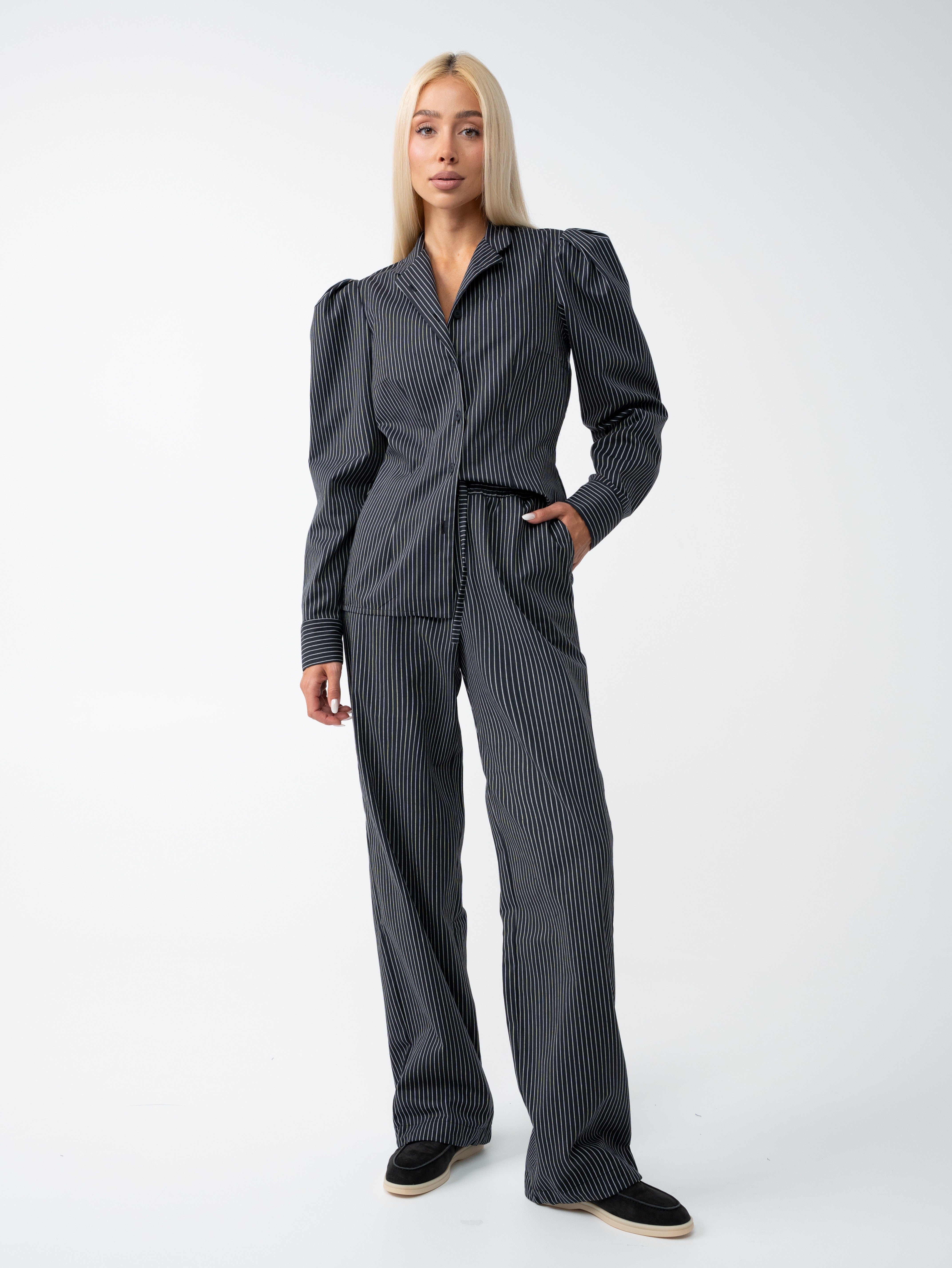 Gathered Fit Shirt