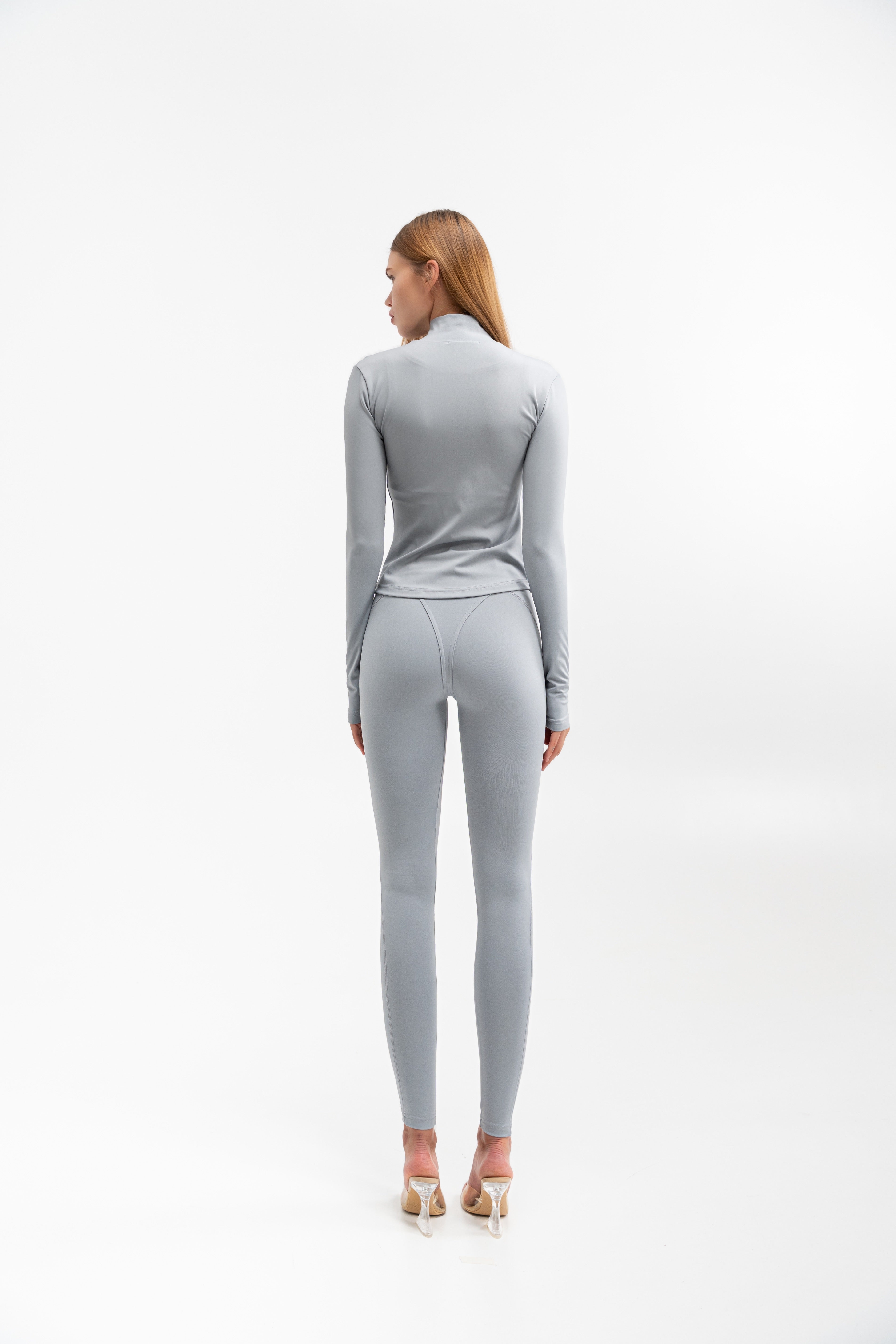 Athletic Zip Sculpt Top