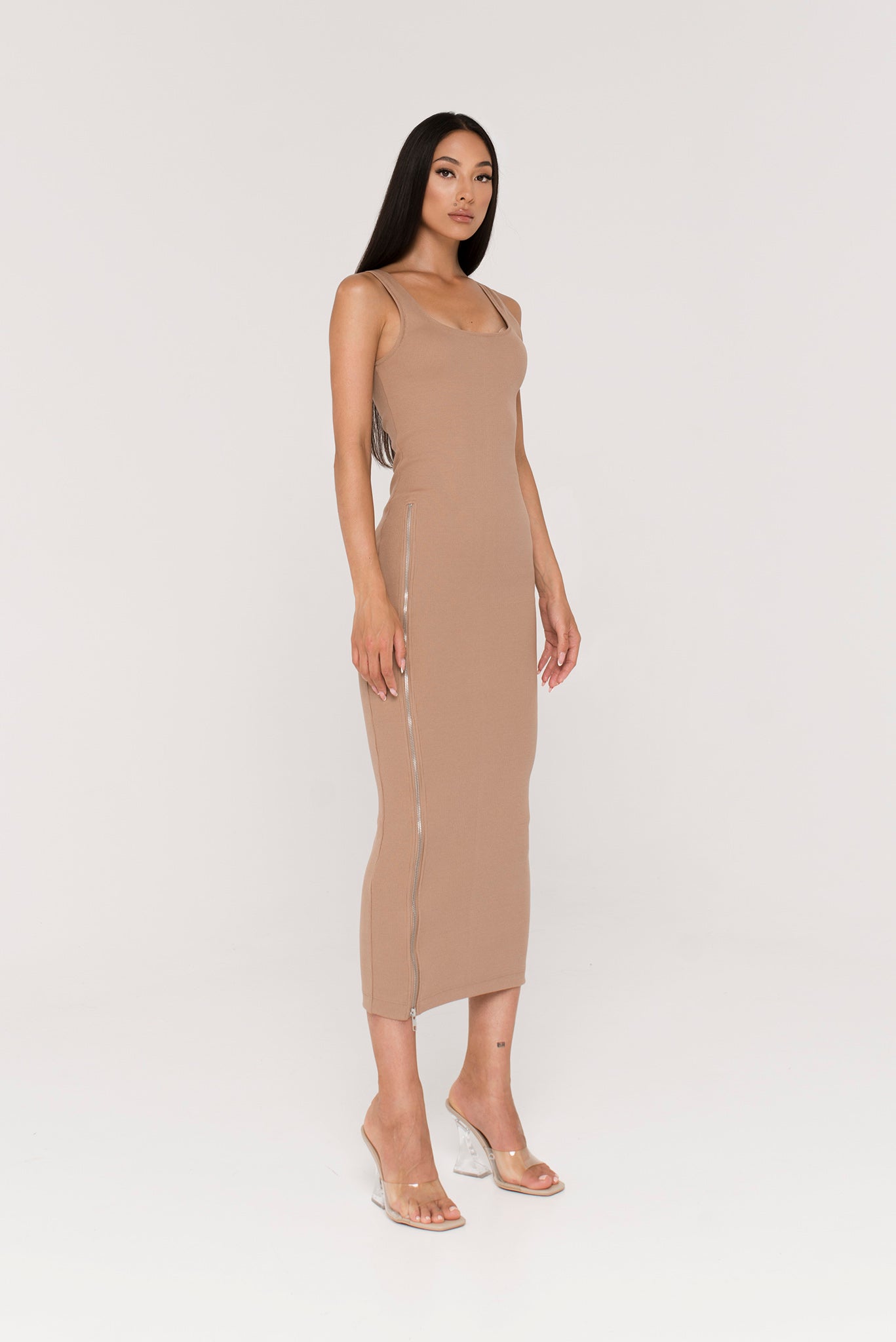 Maxi Zip Dress